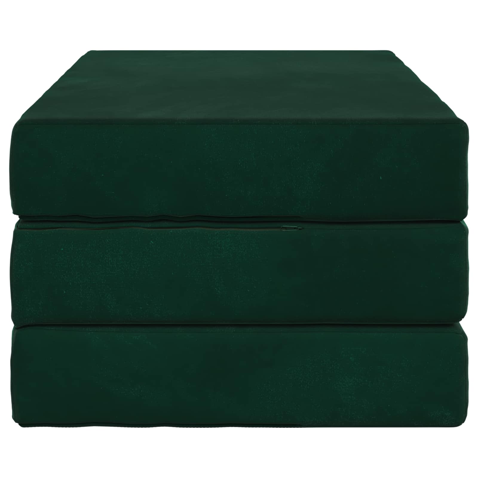 Klappsofa Bett 100 x 67 x 45 cm Dunkelgrün