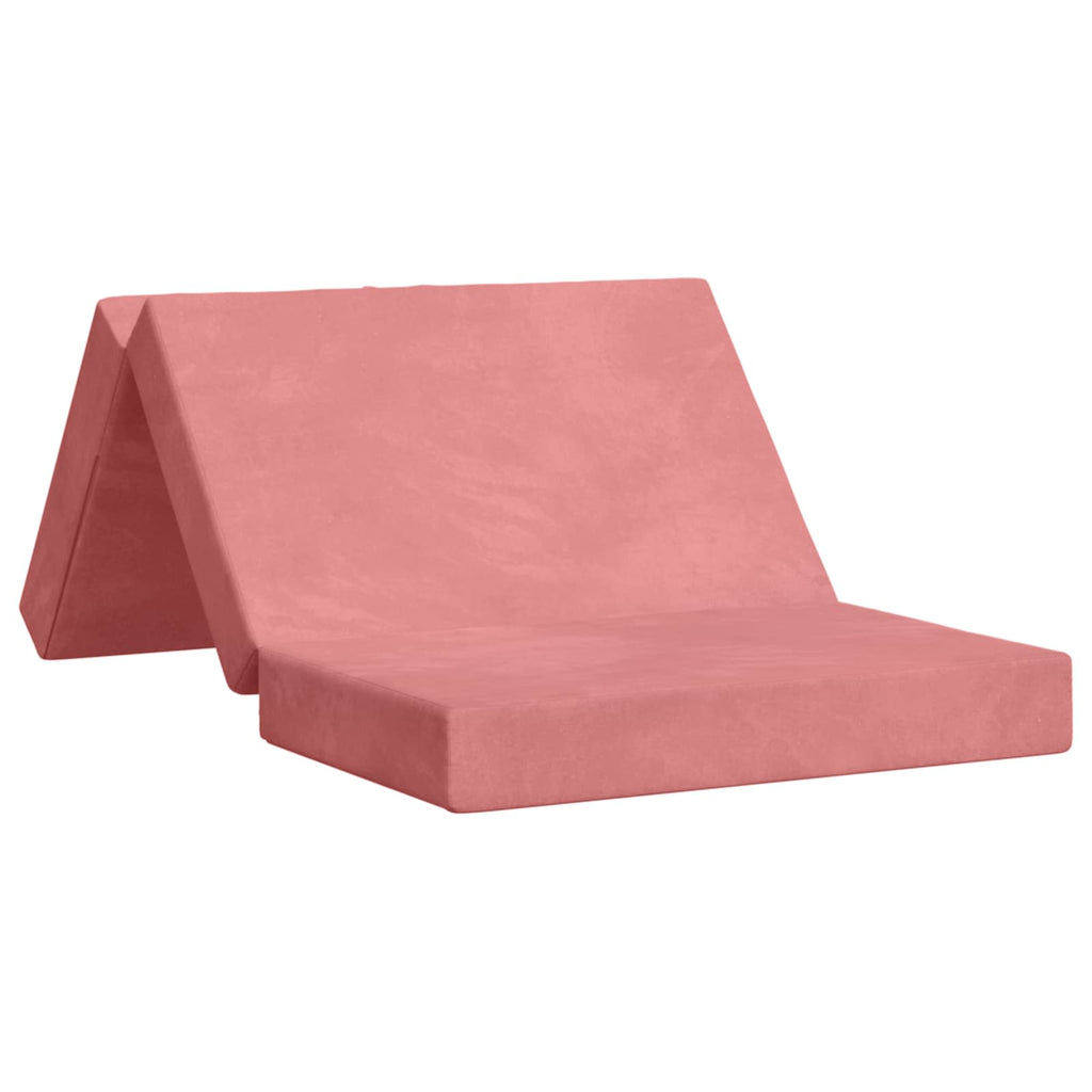 Klappsofa Bett 100 x 67 x 45 cm Rosa
