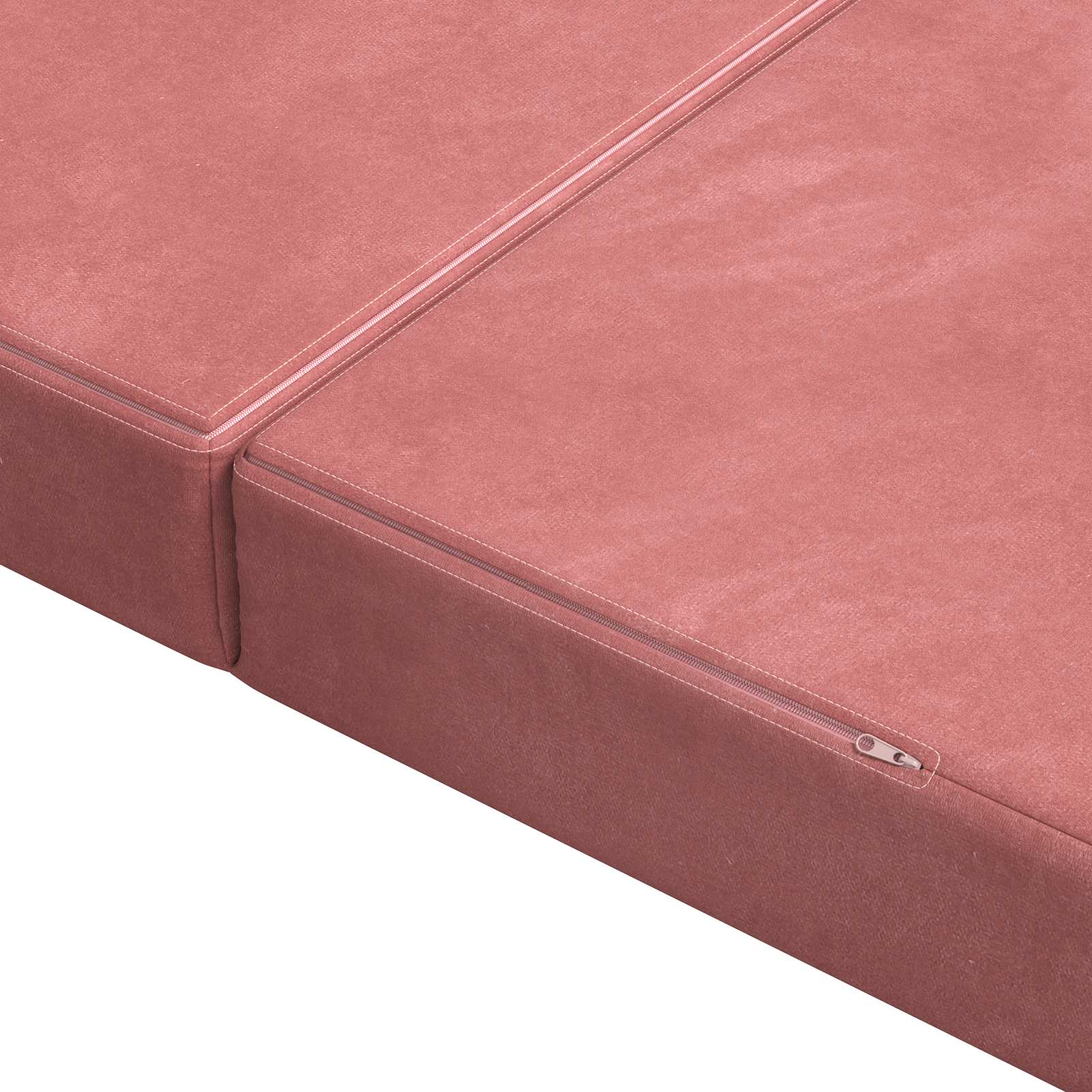 Klappsofa Bett 120 x 67 x 45 cm Rosa