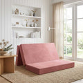 Klappsofa Bett 160 x 67 x 45 cm Rosa