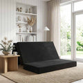 Klappsofa Bett 140 x 67 x 45 cm Schwarz