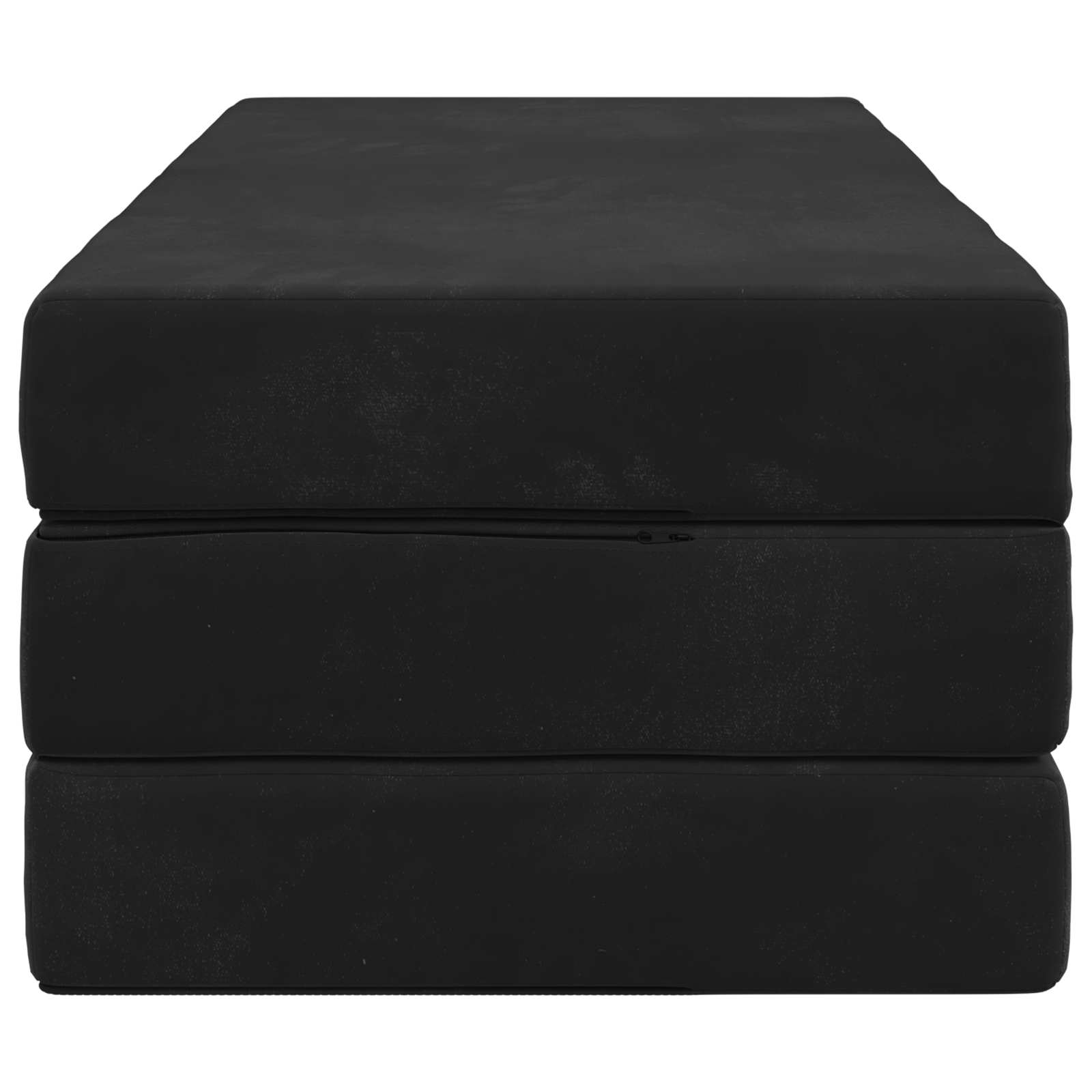 Klappsofa Bett 120 x 67 x 45 cm Schwarz