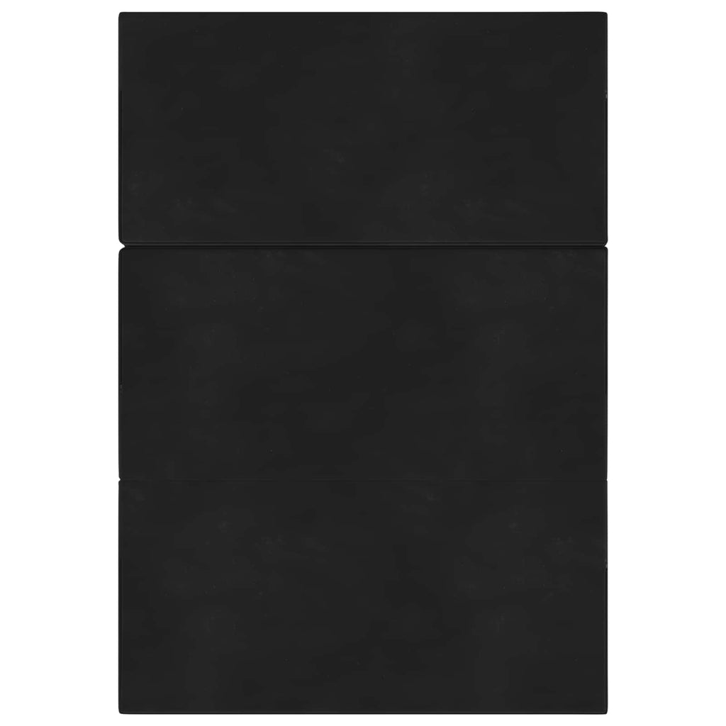 Klappsofa Bett 120 x 67 x 45 cm Schwarz