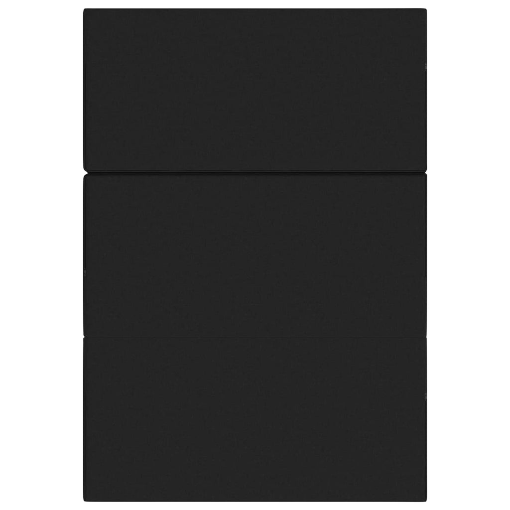Klappsofa Bett 140 x 67 x 45 cm Schwarz