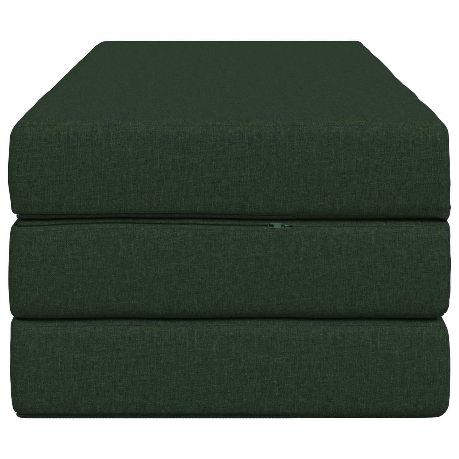 Klappsofa Bett 140 x 67 x 45 cm Dunkelgrün