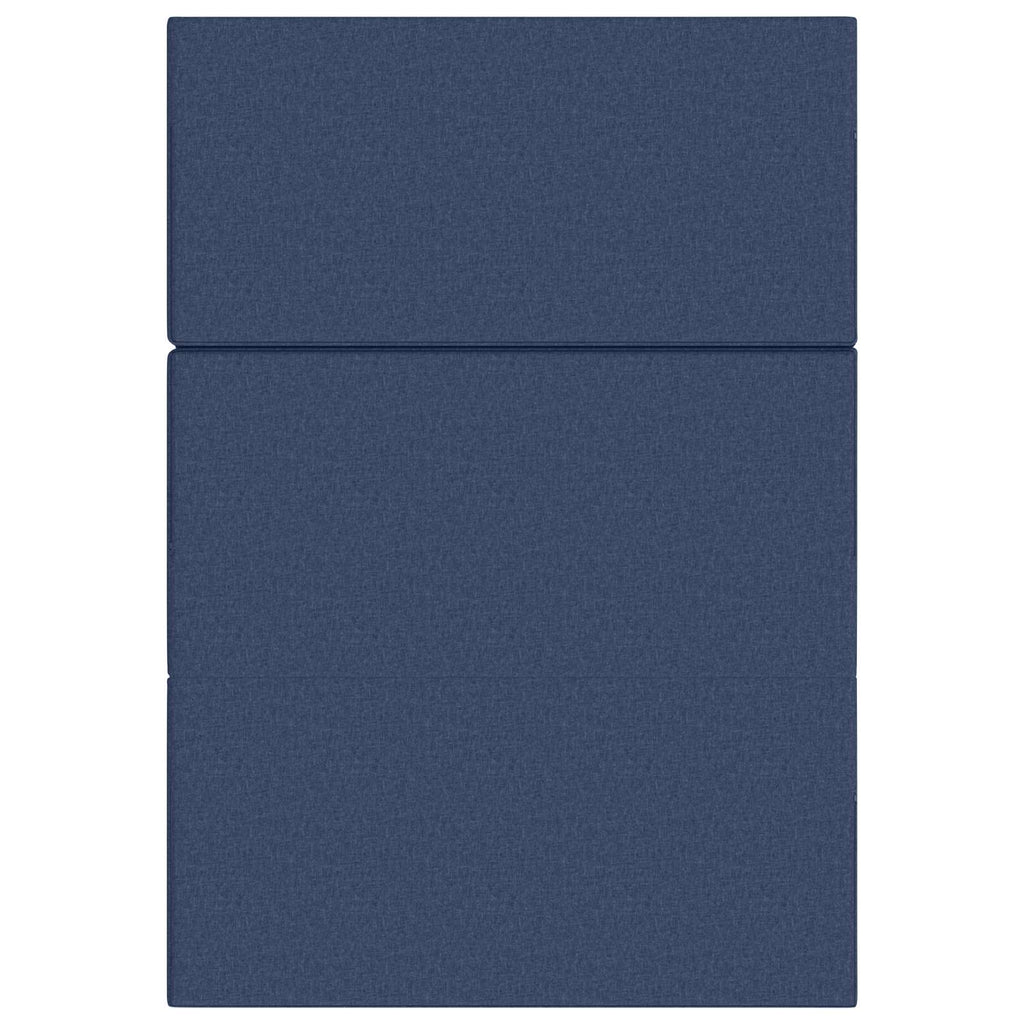 Klappsofa Bett 140 x 67 x 45 cm Blau