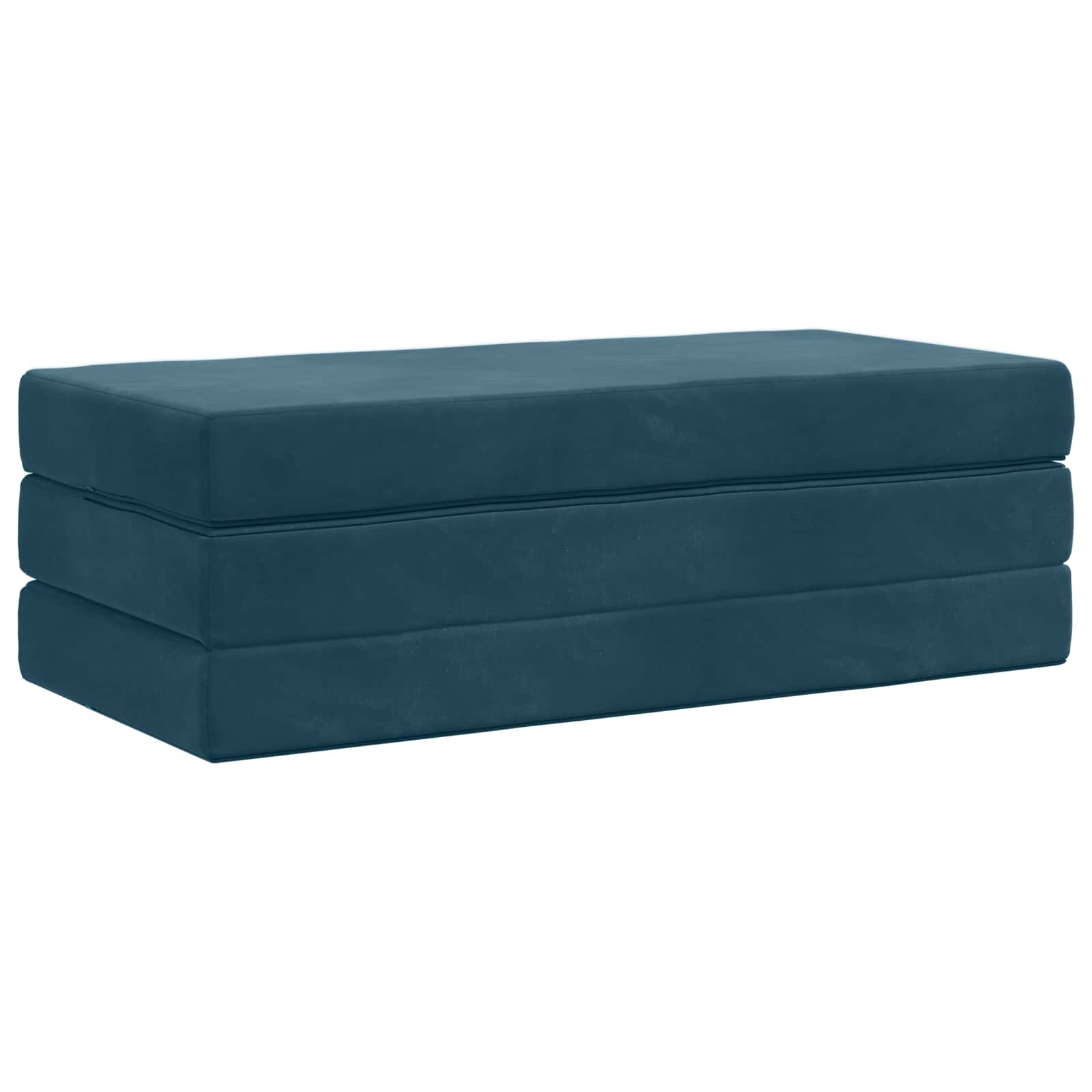 Klappsofa Bett 140 x 67 x 45 cm Blau