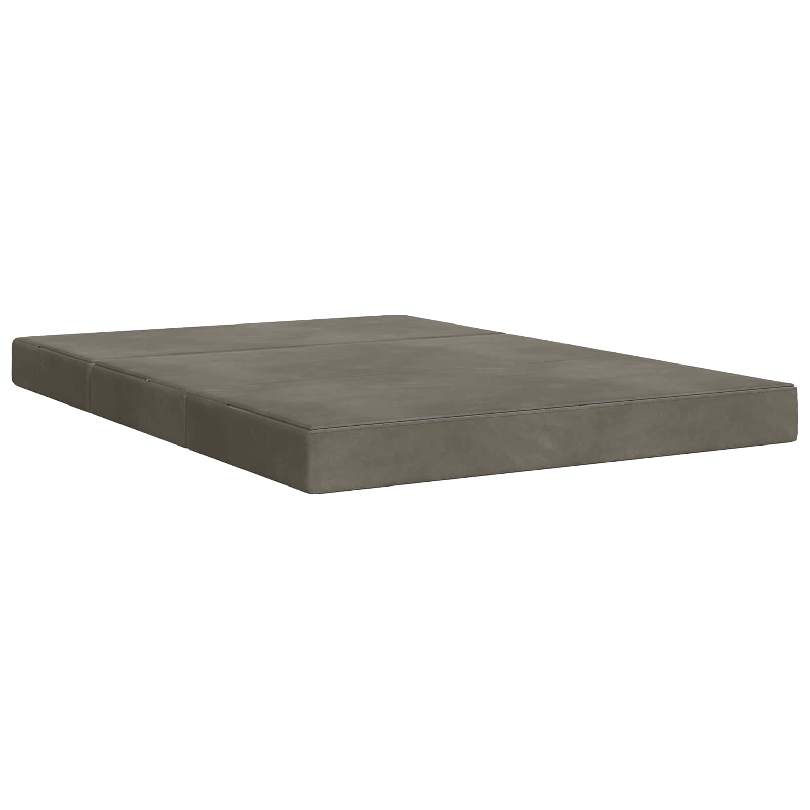 Klappsofa Bett 140 x 67 x 45 cm Hellgrau