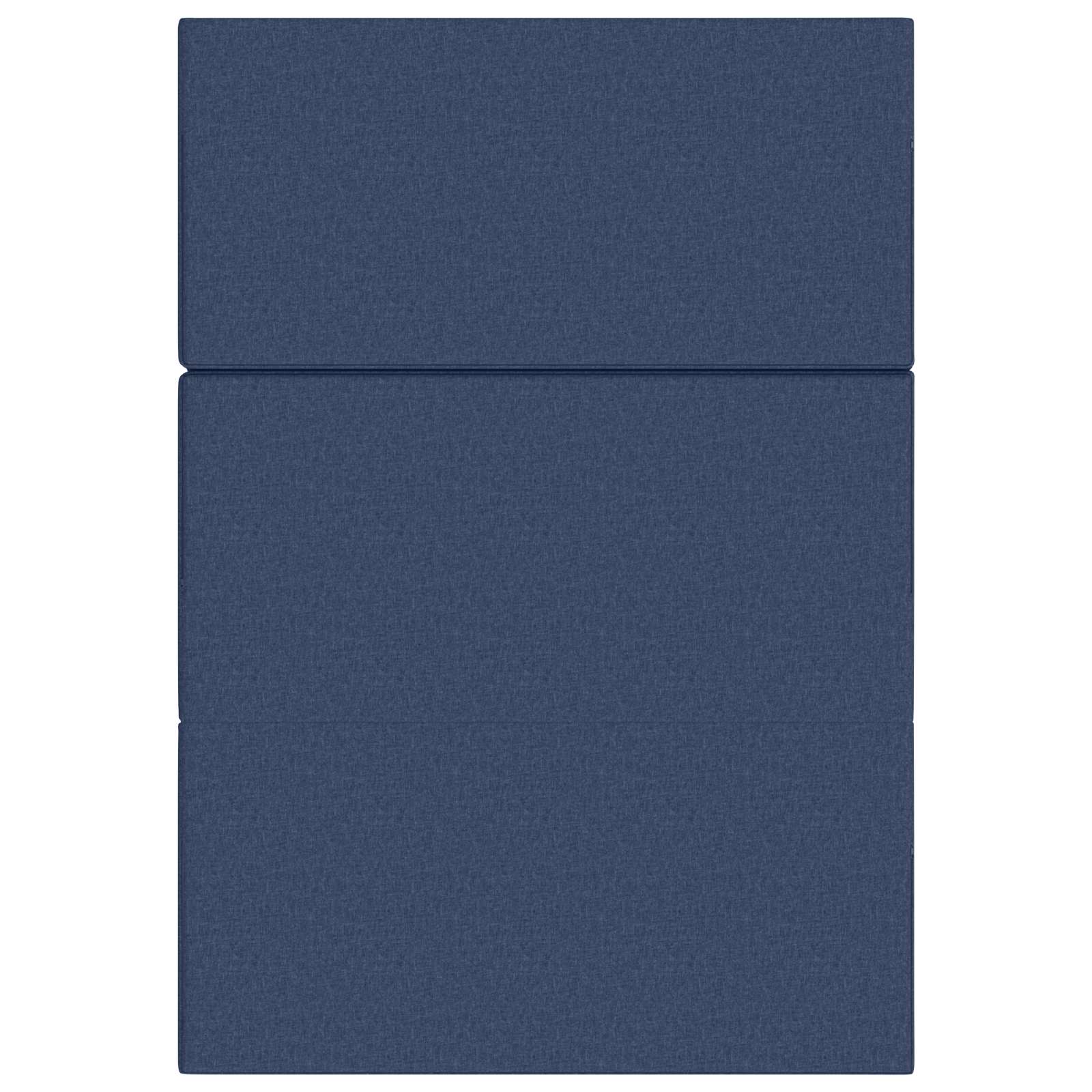 Klappsofa Bett 160 x 67 x 45 cm Blau