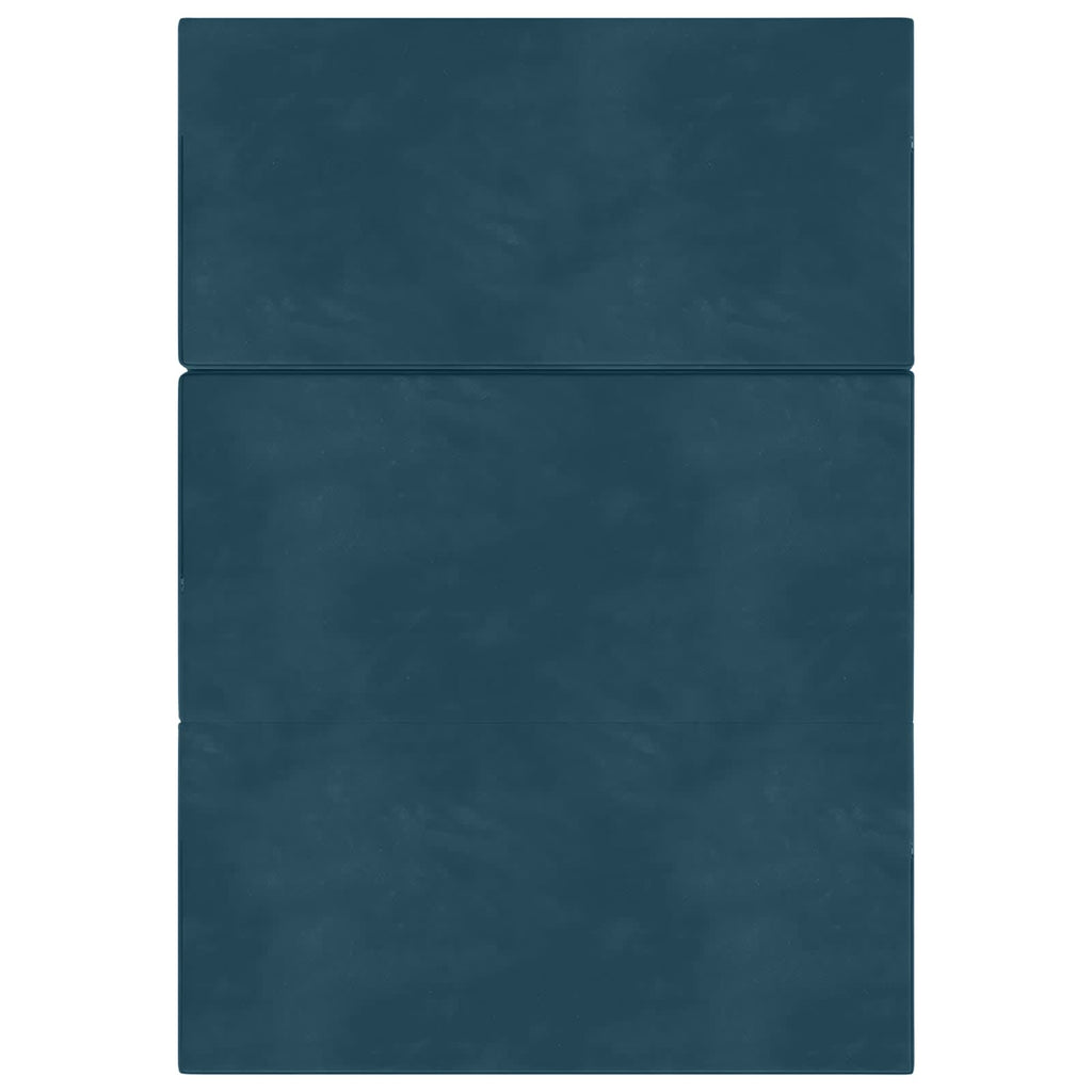 Klappsofa Bett 160 x 67 x 45 cm Blau