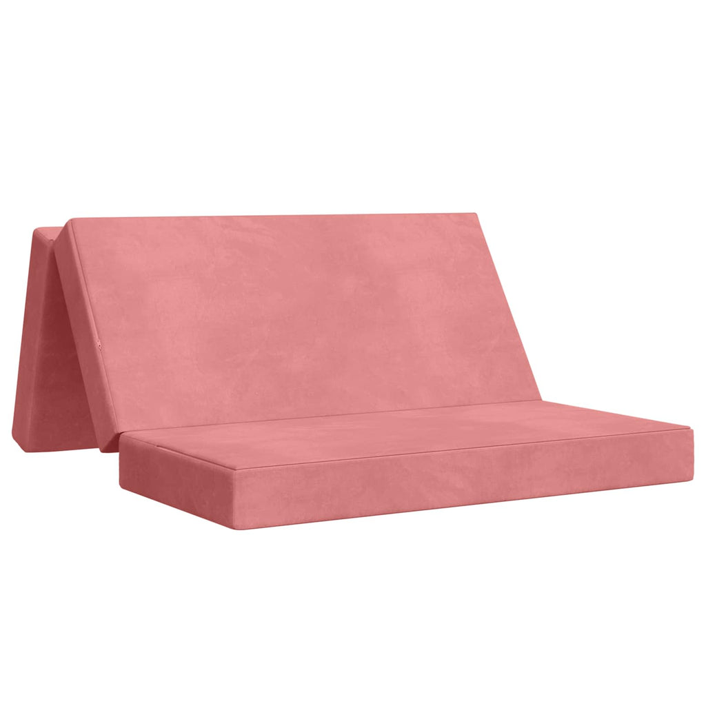 Klappsofa Bett 160 x 67 x 45 cm Rosa
