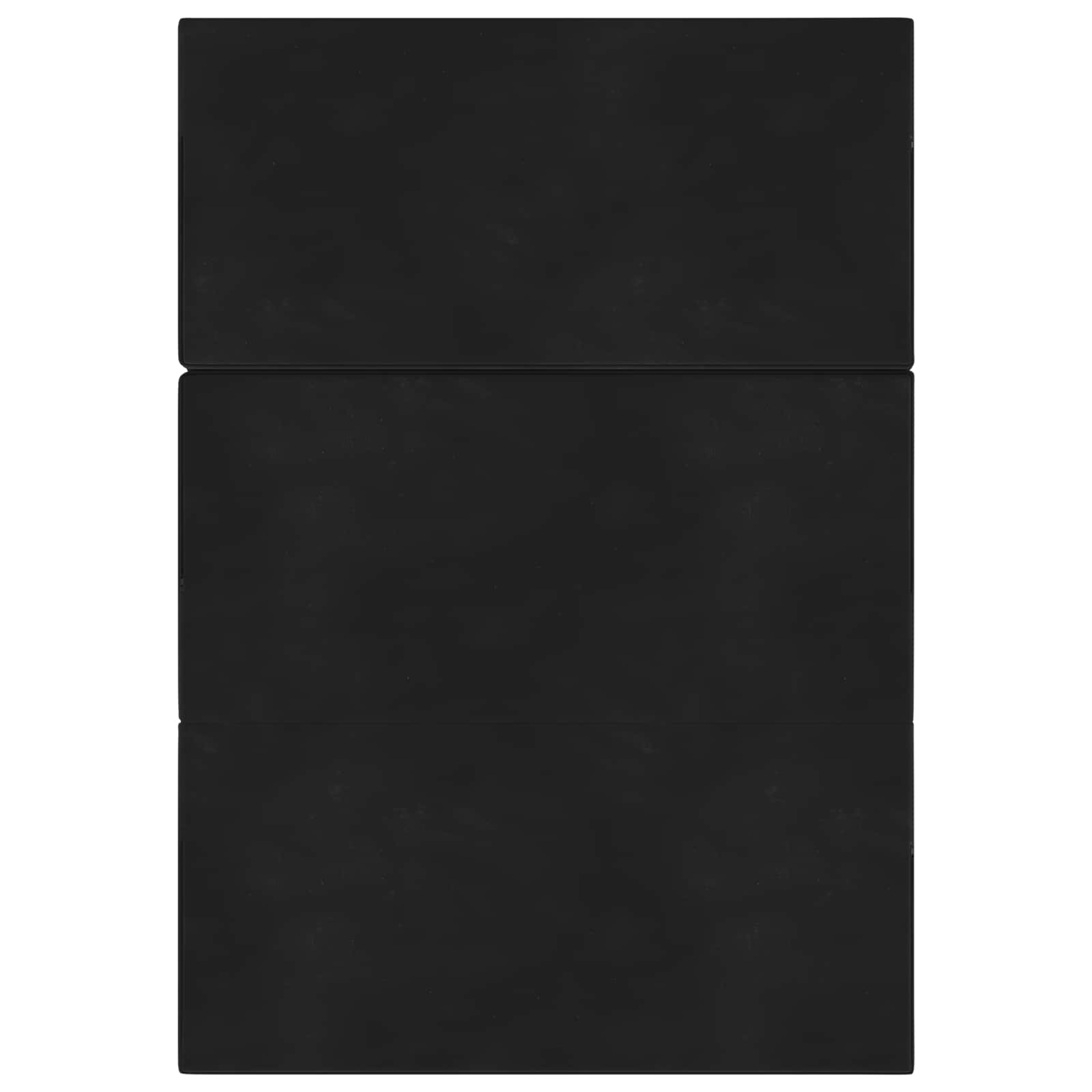 Klappsofa Bett 160 x 67 x 45 cm Schwarz