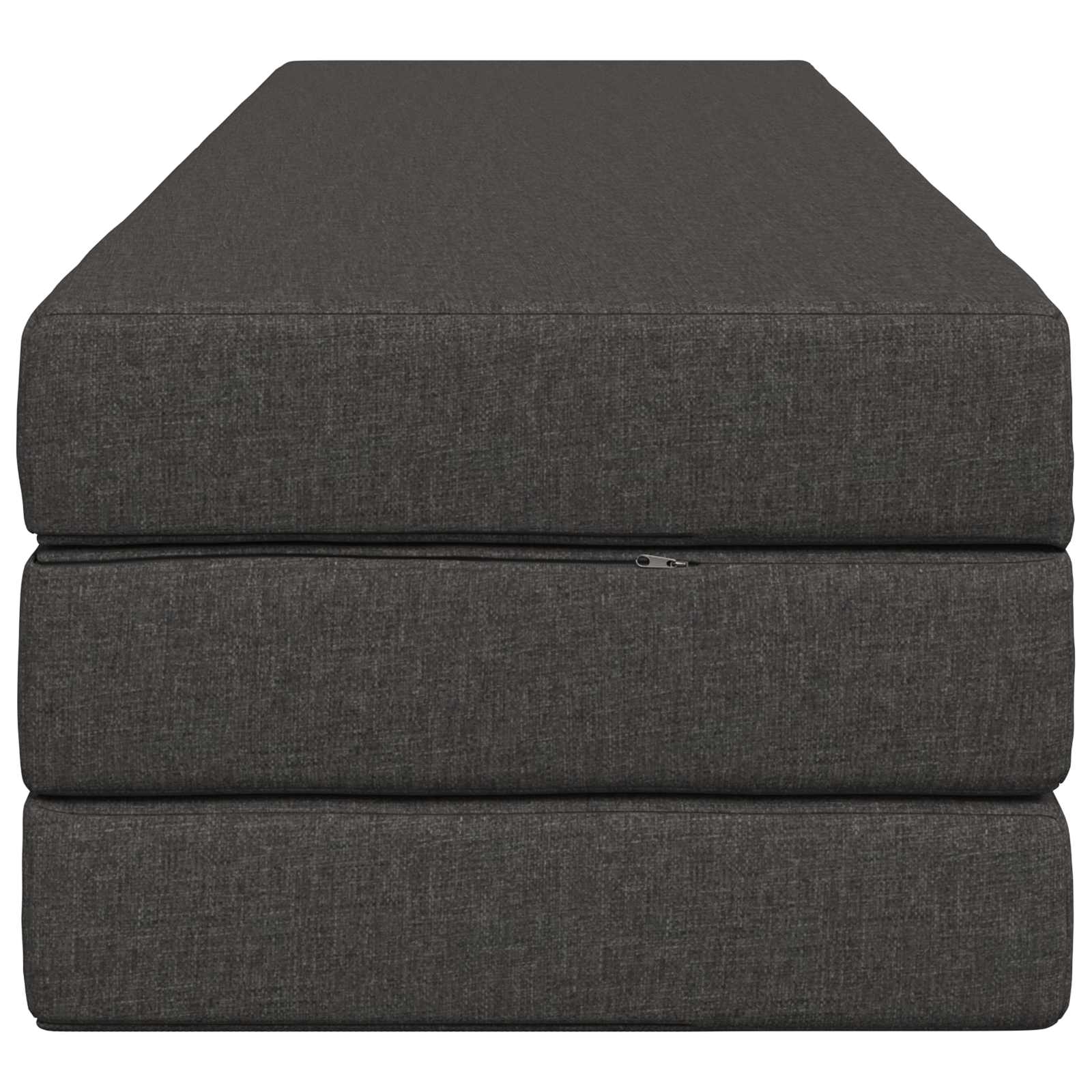Klappsofa Bett 180 x 67 x 45 cm Dunkelgrau
