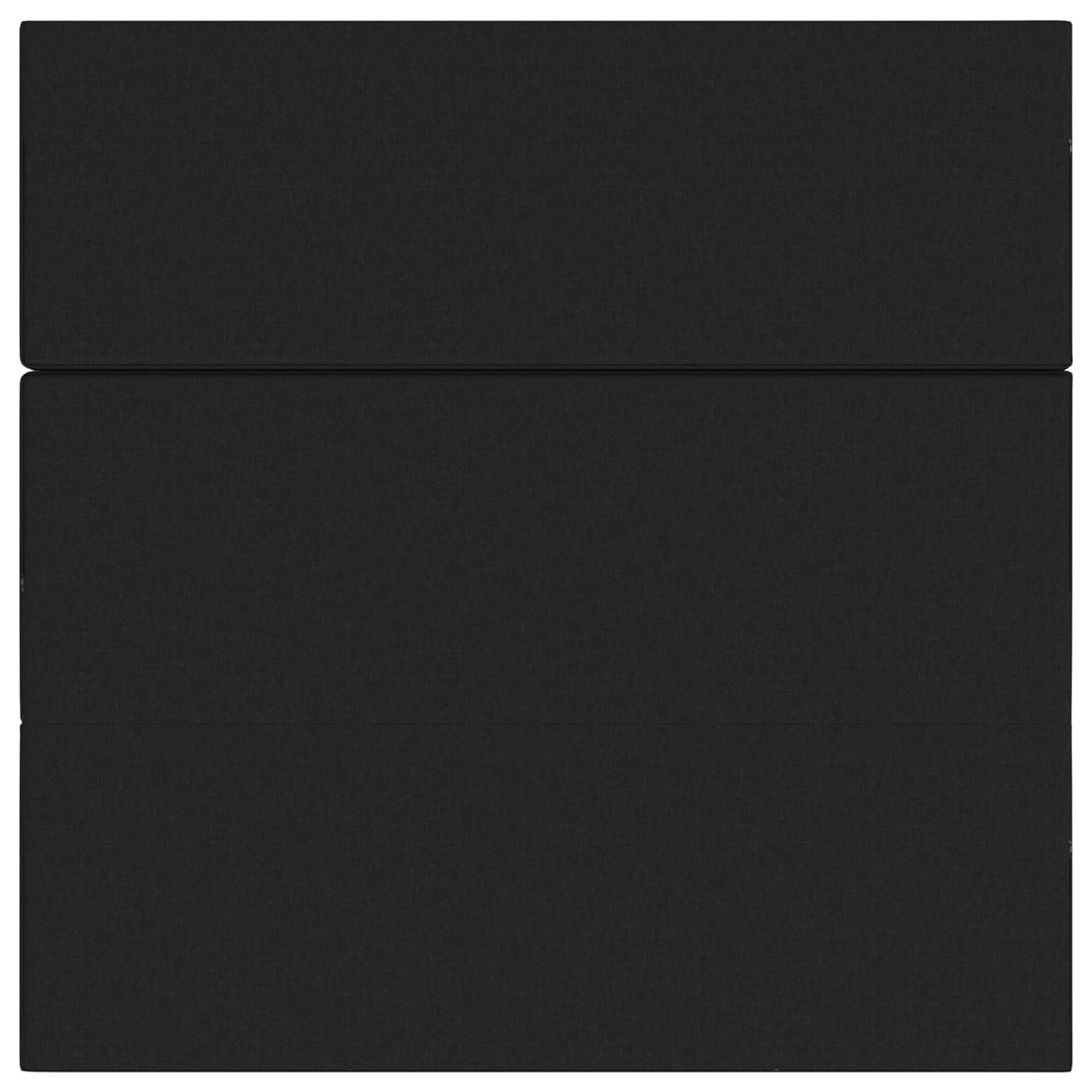 Klappsofa Bett 180 x 67 x 45 cm Schwarz