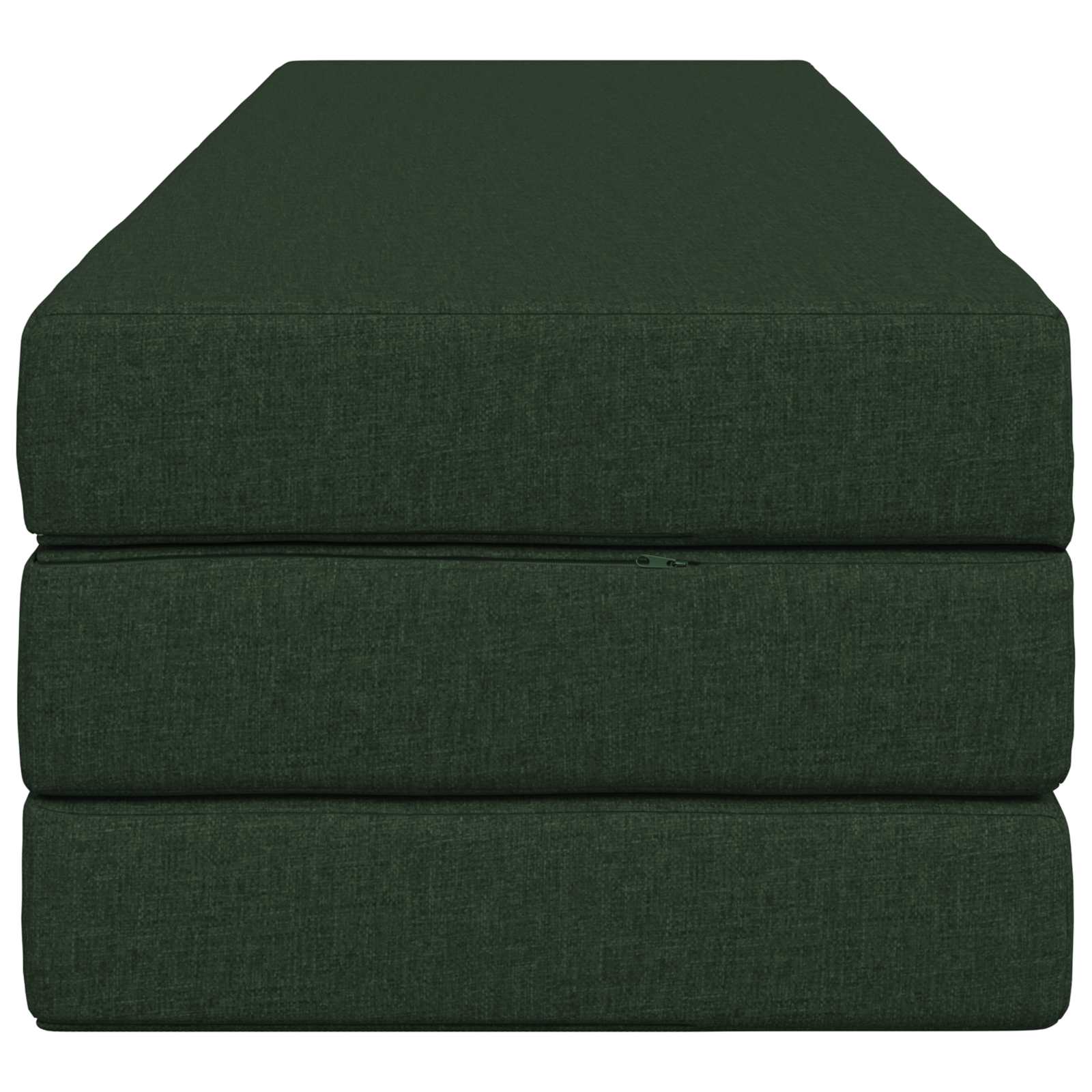 Klappsofa Bett 180 x 67 x 45 cm Dunkelgrün
