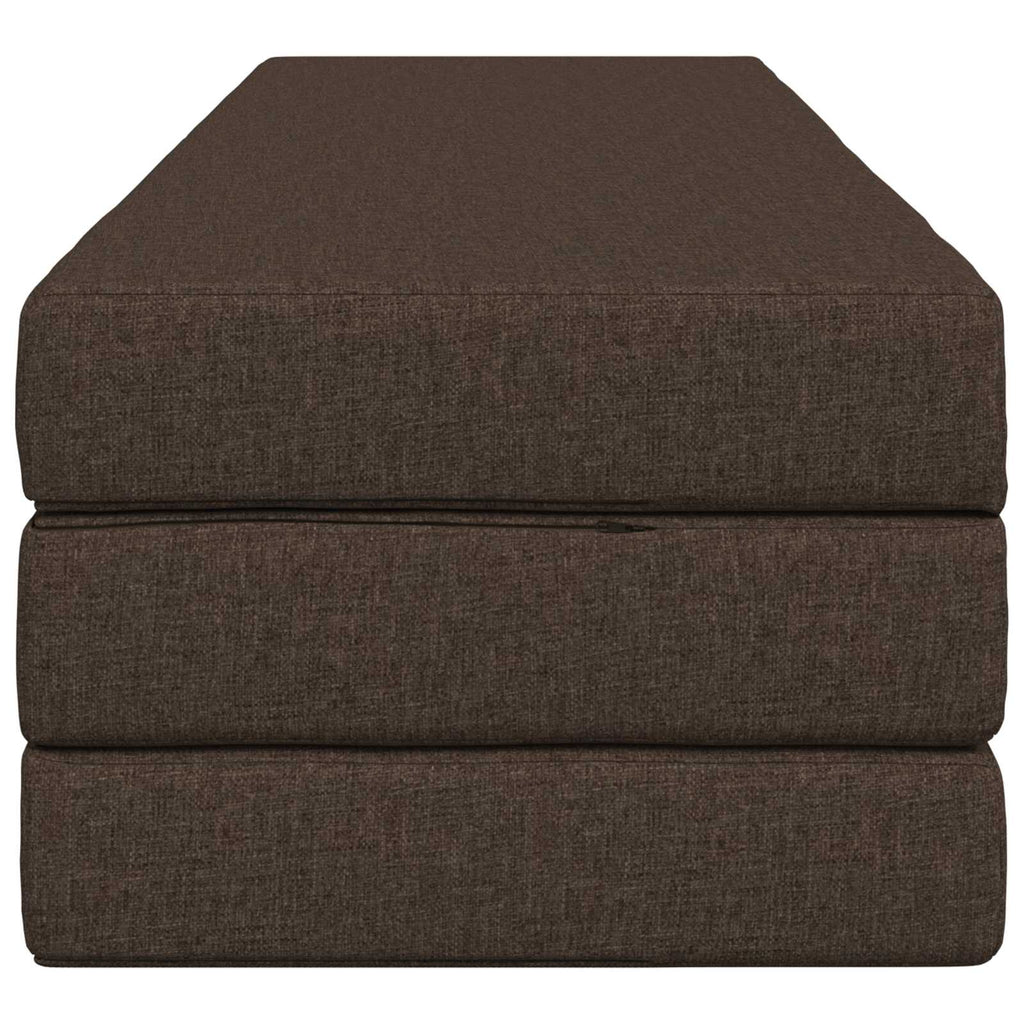 Klappsofa Bett 180 x 67 x 45 cm Taupe