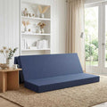 Klappsofa Bett 180 x 67 x 45 cm Blau
