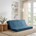 Klappsofa Bett 200 x 67 x 45 cm Blau