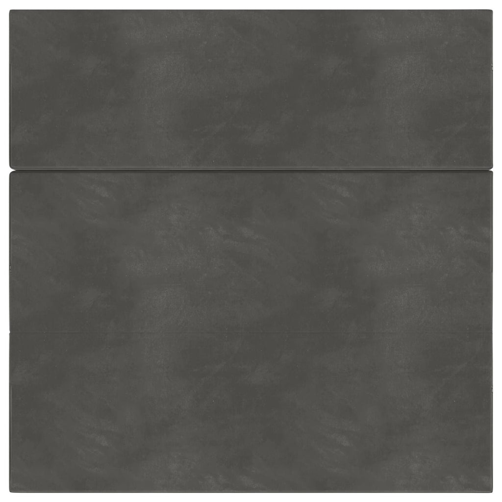 Klappsofa Bett 180 x 67 x 45 cm Dunkelgrau