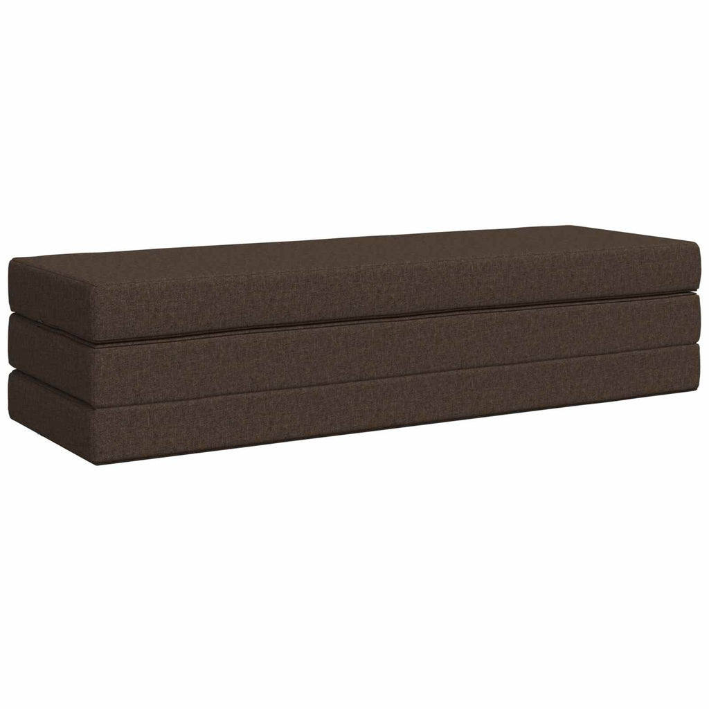Klappsofa Bett 200 x 67 x 45 cm Taupe