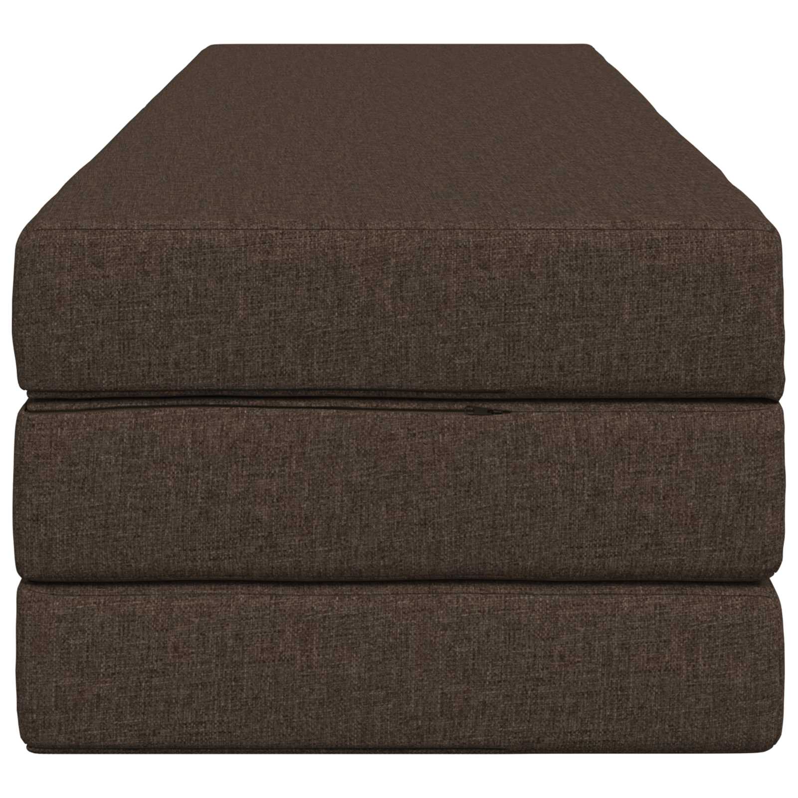 Klappsofa Bett 200 x 67 x 45 cm Taupe