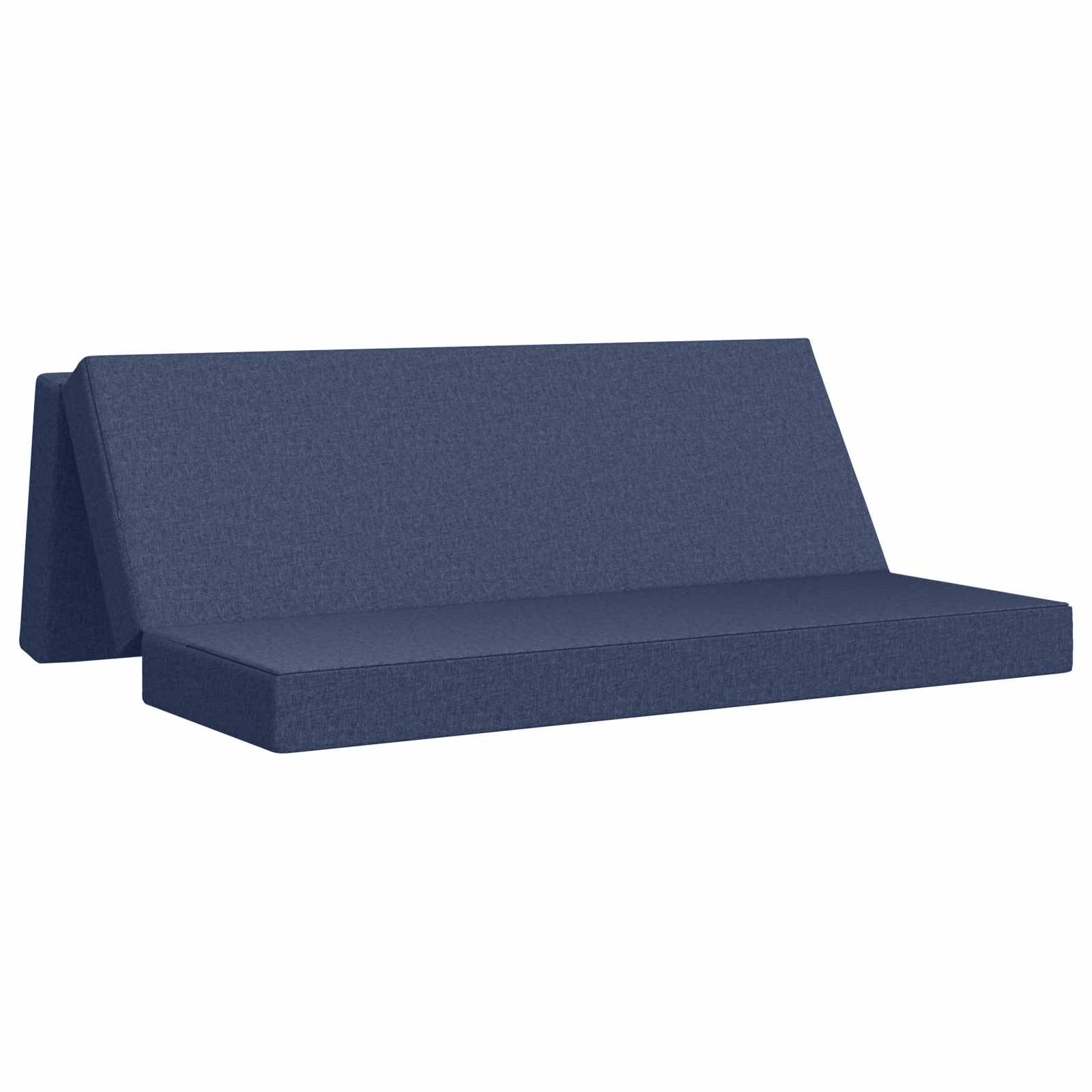 Klappsofa Bett 200 x 67 x 45 cm Blau