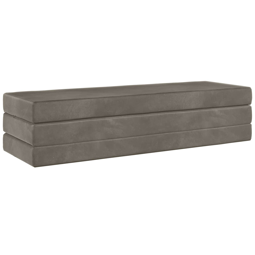 Klappsofa Bett 200 x 67 x 45 cm Hellgrau