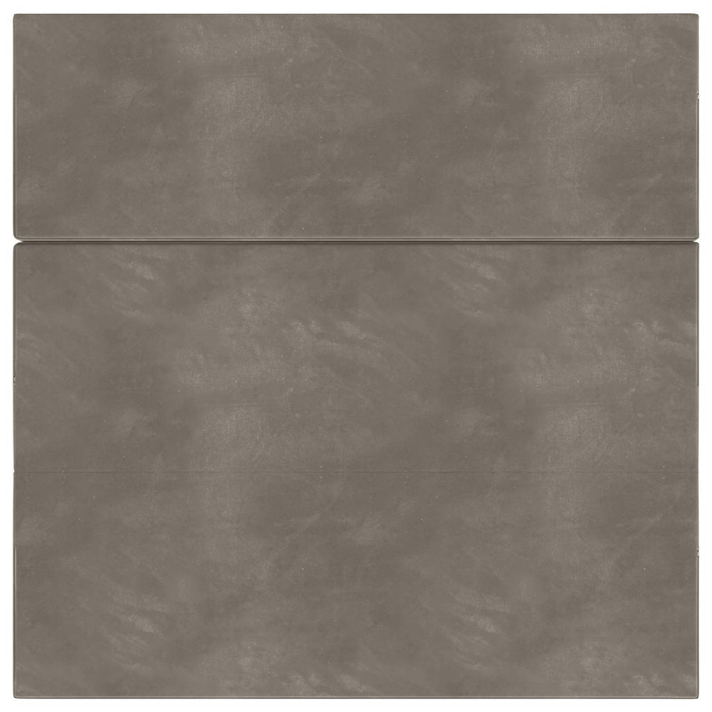 Klappsofa Bett 200 x 67 x 45 cm Hellgrau