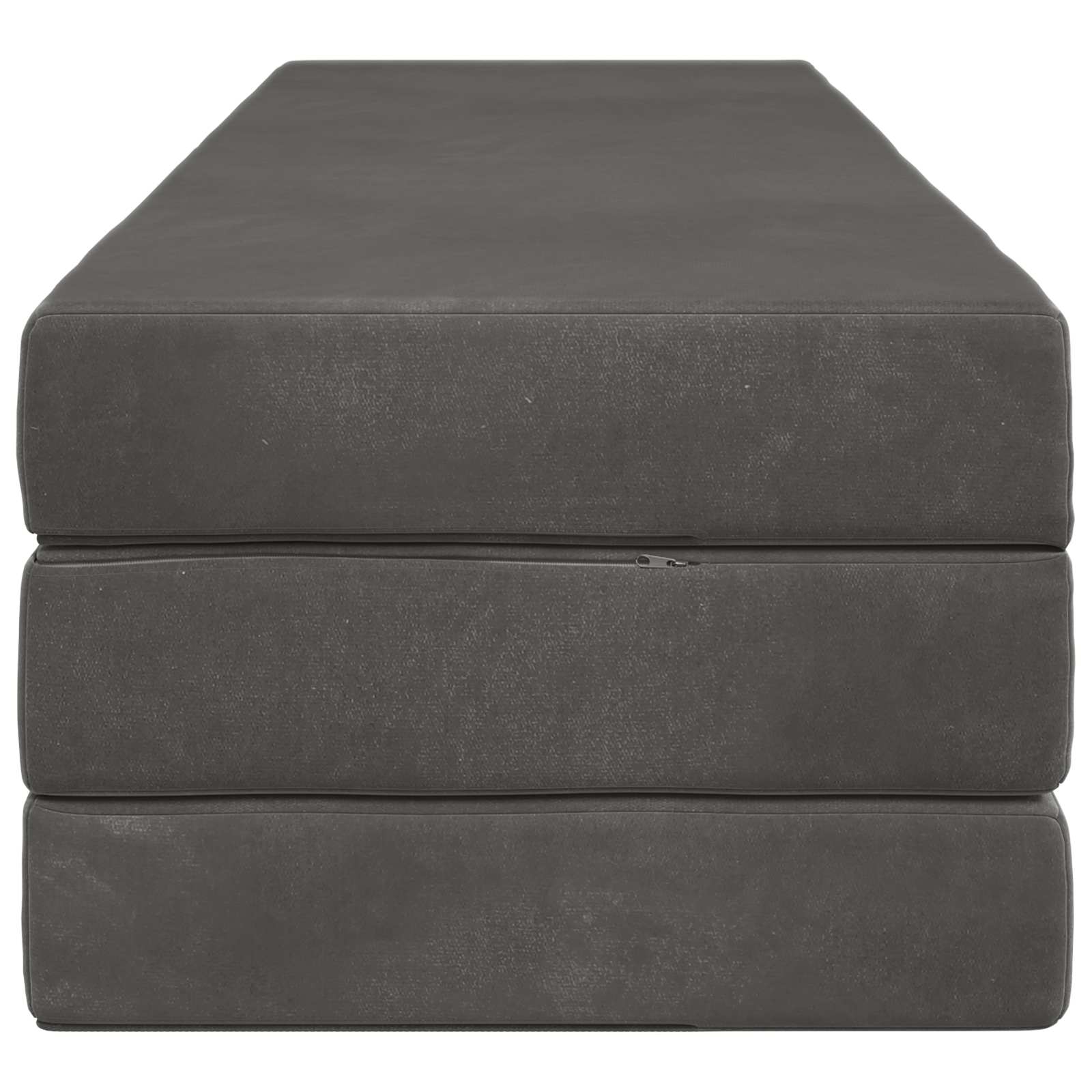 Klappsofa Bett 200 x 67 x 45 cm Dunkelgrau