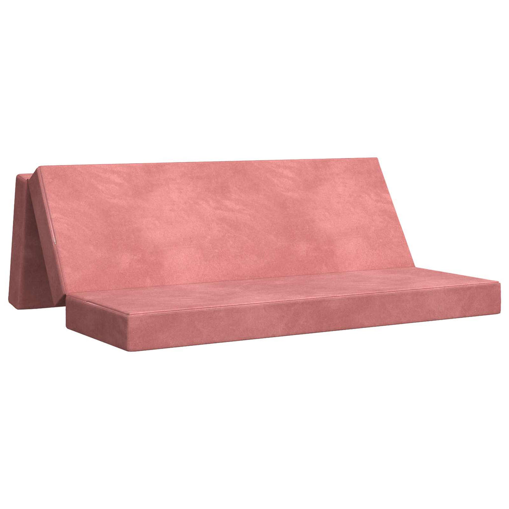 Klappsofa Bett 200 x 67 x 45 cm Rosa
