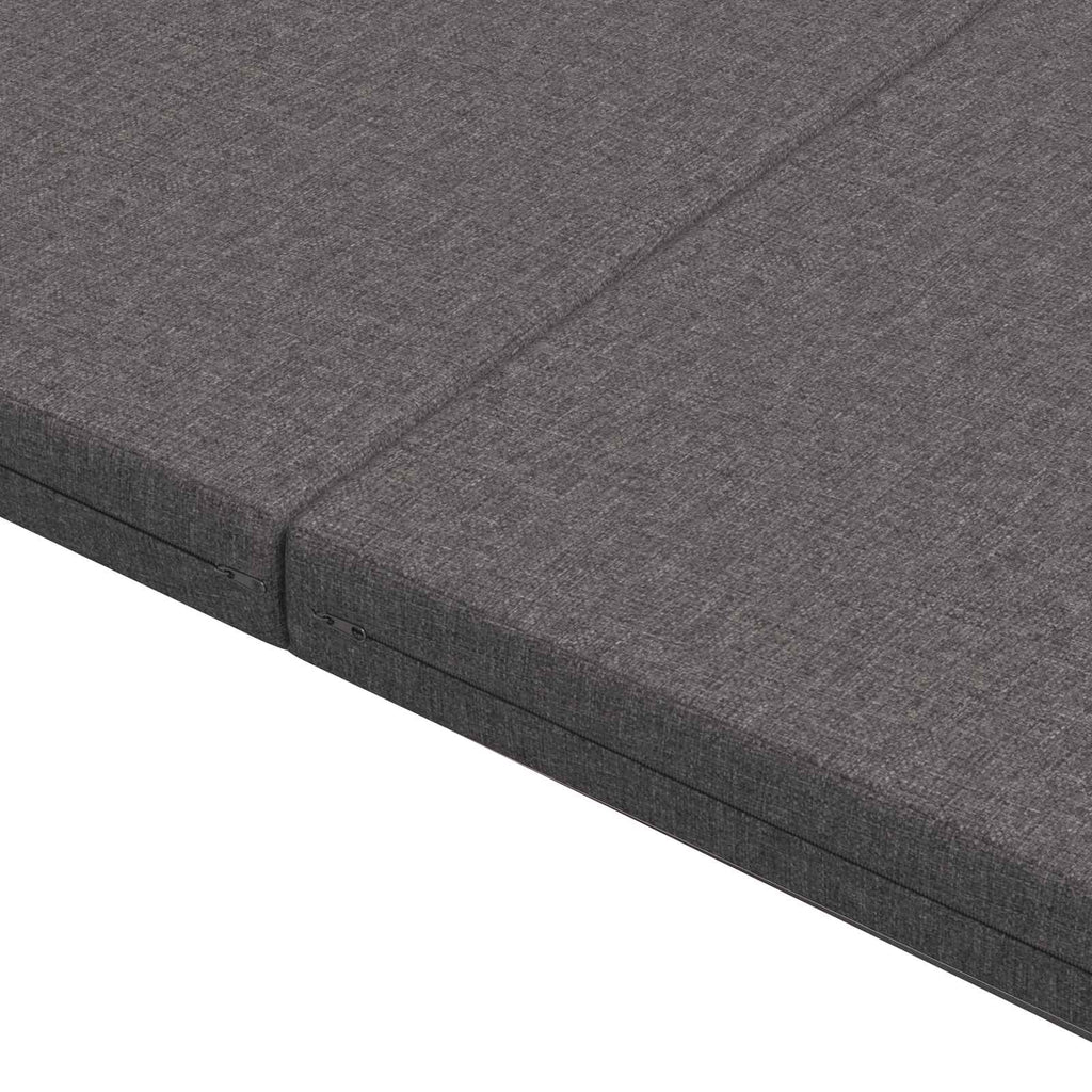 Klappsofa Bett 140 x 67 x 45 cm Hellgrau