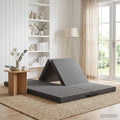 Klappsofa Bett 140 x 67 x 45 cm Hellgrau
