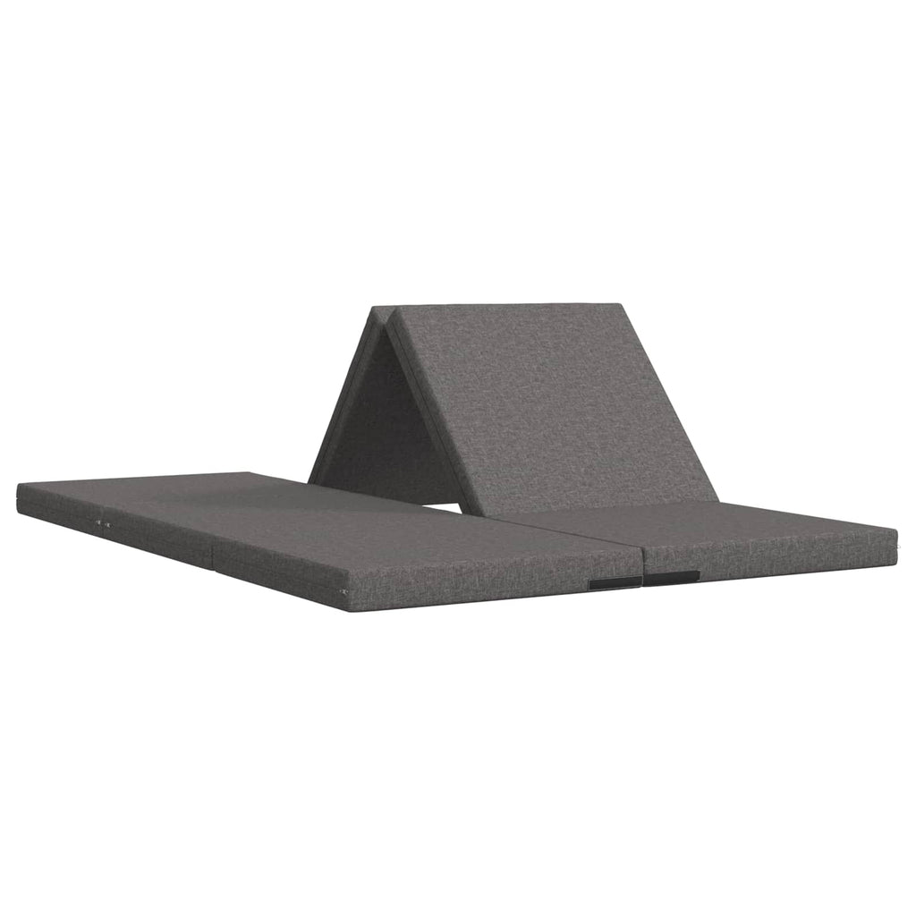Klappsofa Bett 140 x 67 x 45 cm Hellgrau