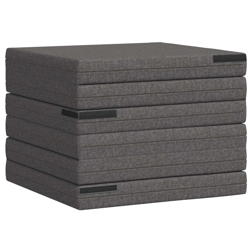 Klappsofa Bett 140 x 67 x 45 cm Hellgrau