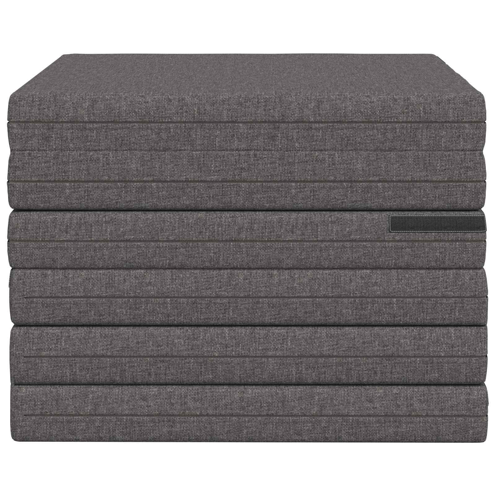 Klappsofa Bett 140 x 67 x 45 cm Hellgrau