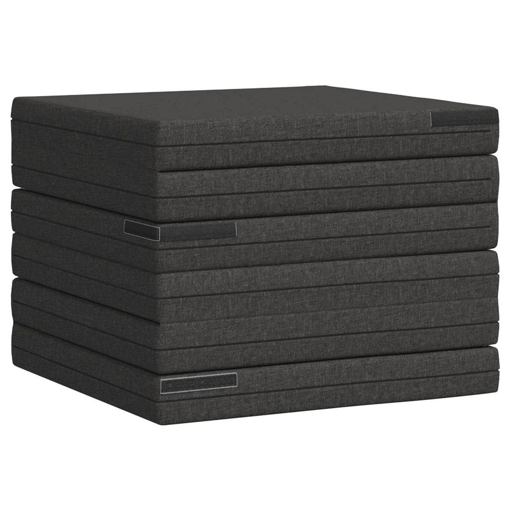 Klappsofa Bett 140 x 67 x 45 cm Dunkelgrau
