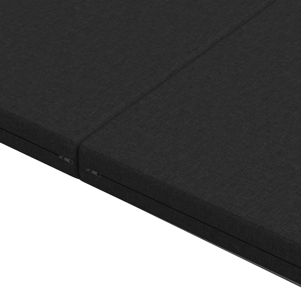 Klappsofa Bett 140 x 67 x 45 cm Schwarz