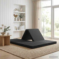 Klappsofa Bett 140 x 67 x 45 cm Schwarz