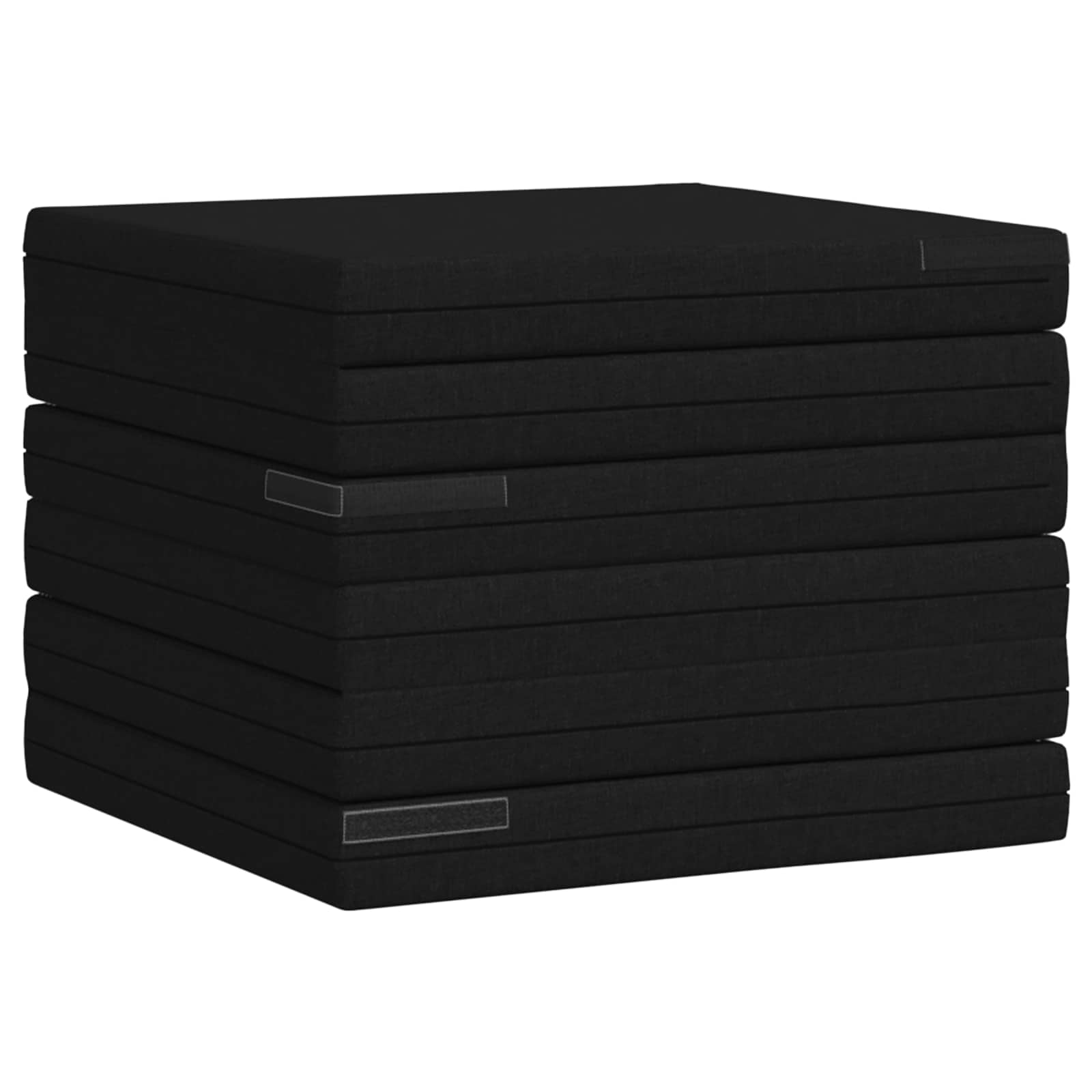 Klappsofa Bett 140 x 67 x 45 cm Schwarz