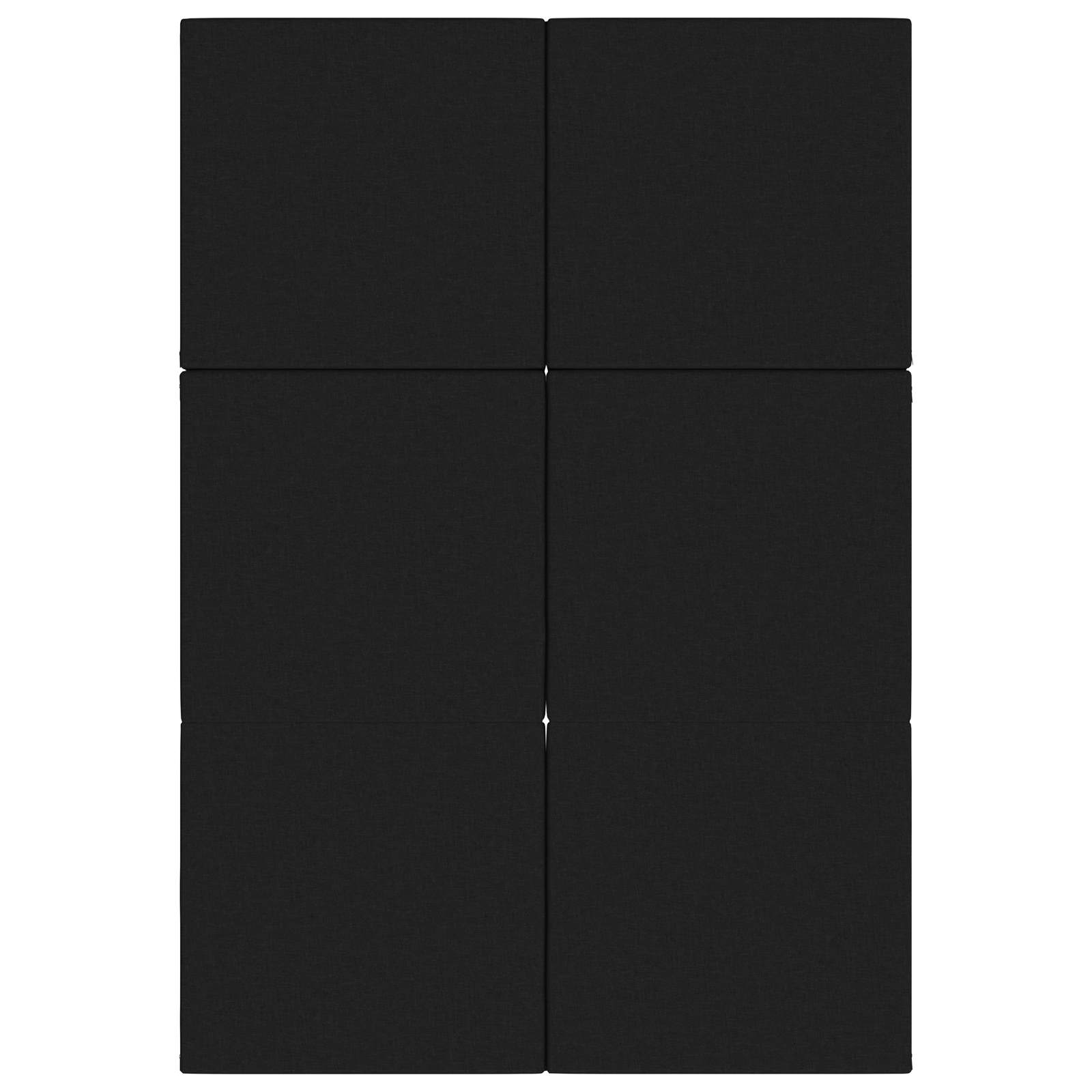 Klappsofa Bett 140 x 67 x 45 cm Schwarz