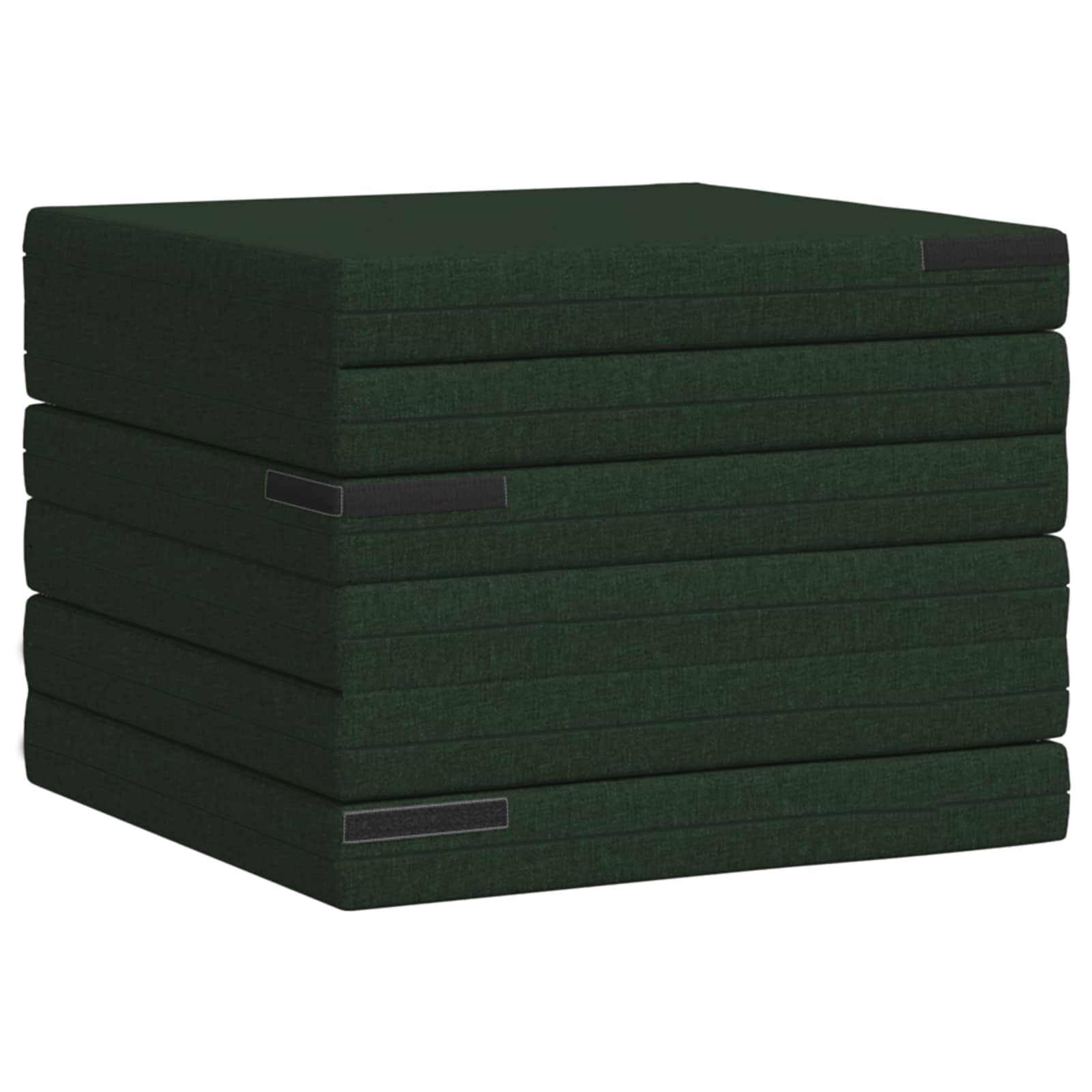 Klappsofa Bett 140 x 67 x 45 cm Dunkelgrün