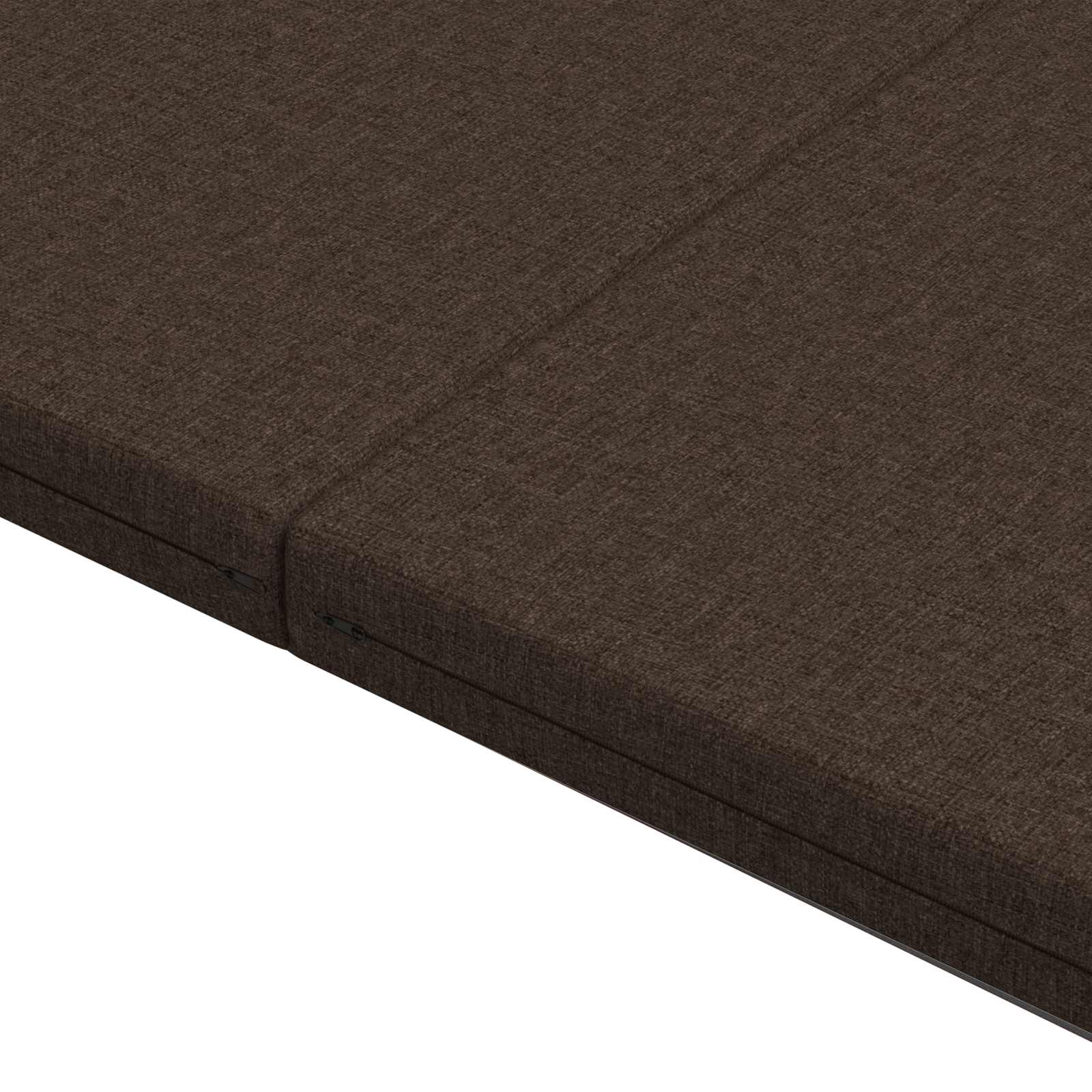 Klappsofa Bett 140 x 67 x 45 cm Taupe