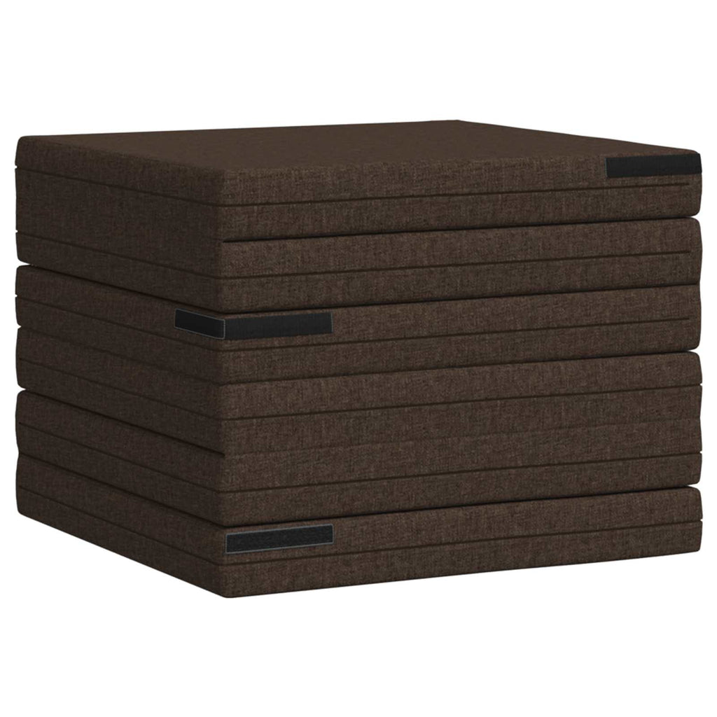 Klappsofa Bett 140 x 67 x 45 cm Taupe