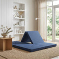 Klappsofa Bett 140 x 67 x 45 cm Blau