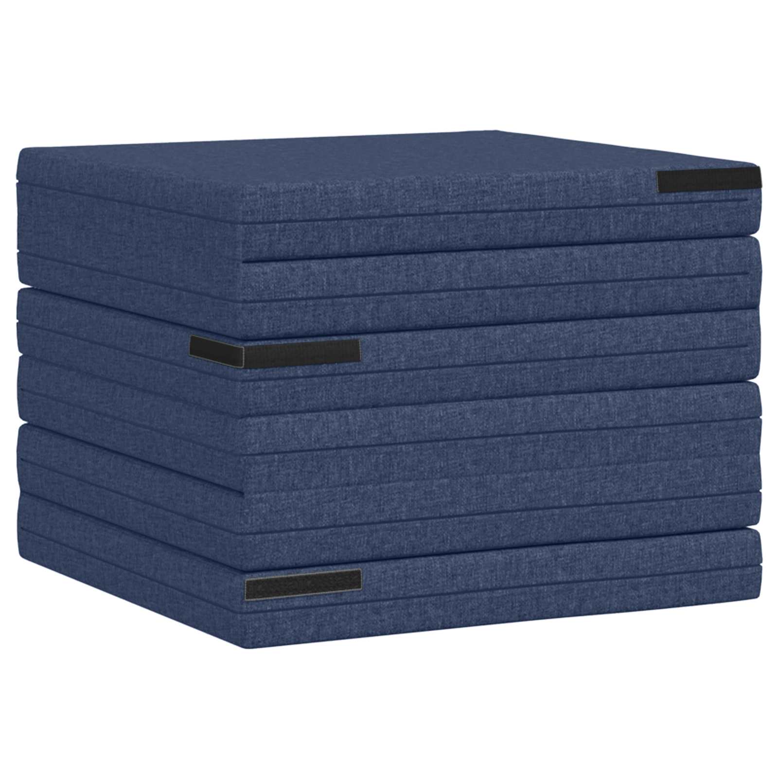 Klappsofa Bett 140 x 67 x 45 cm Blau