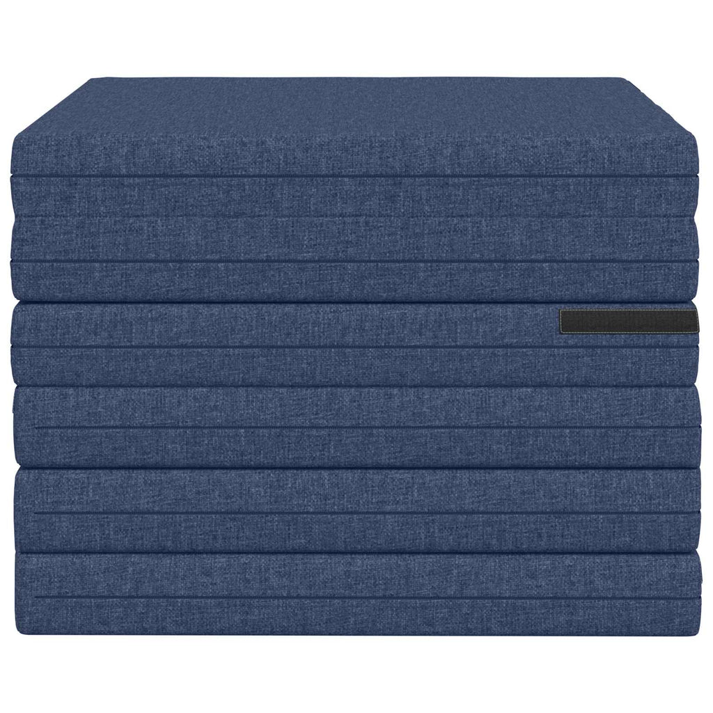 Klappsofa Bett 140 x 67 x 45 cm Blau