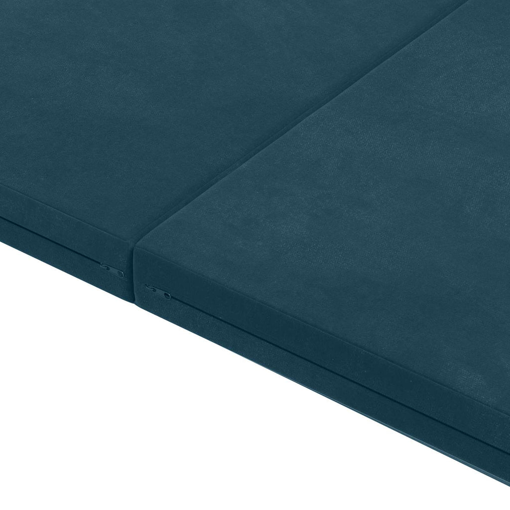 Klappsofa Bett 140 x 67 x 45 cm Blau