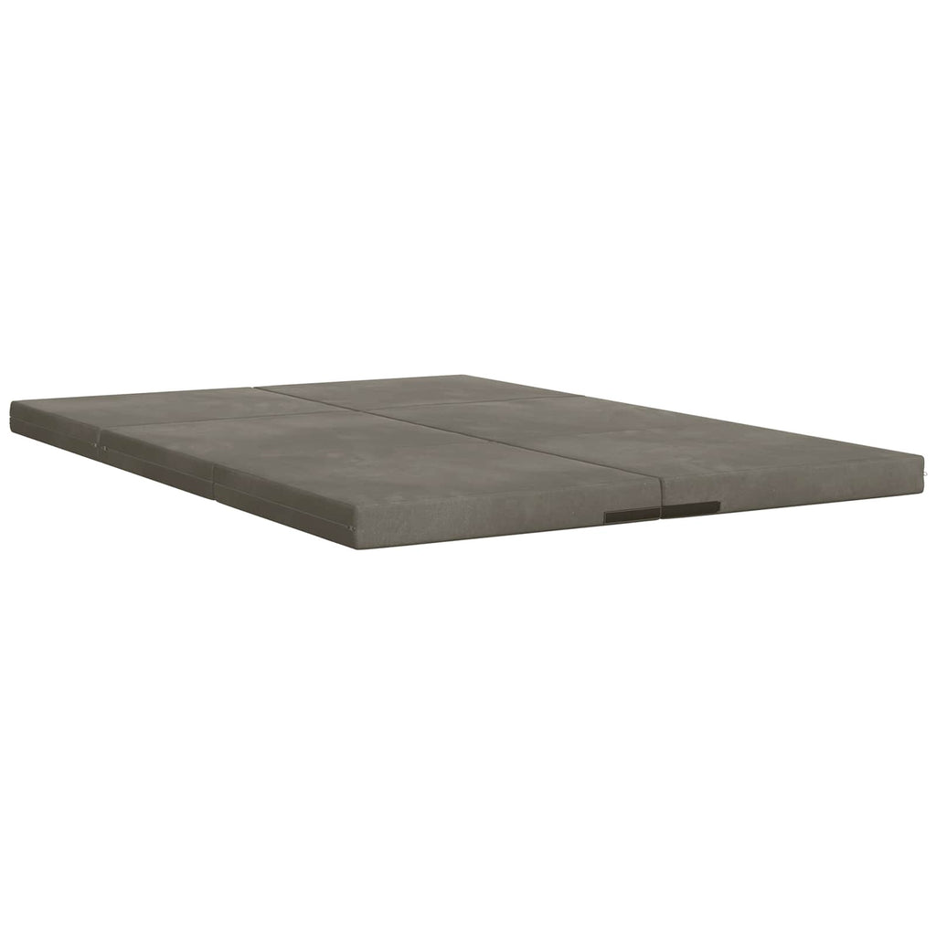 Klappsofa Bett 140 x 67 x 45 cm Hellgrau