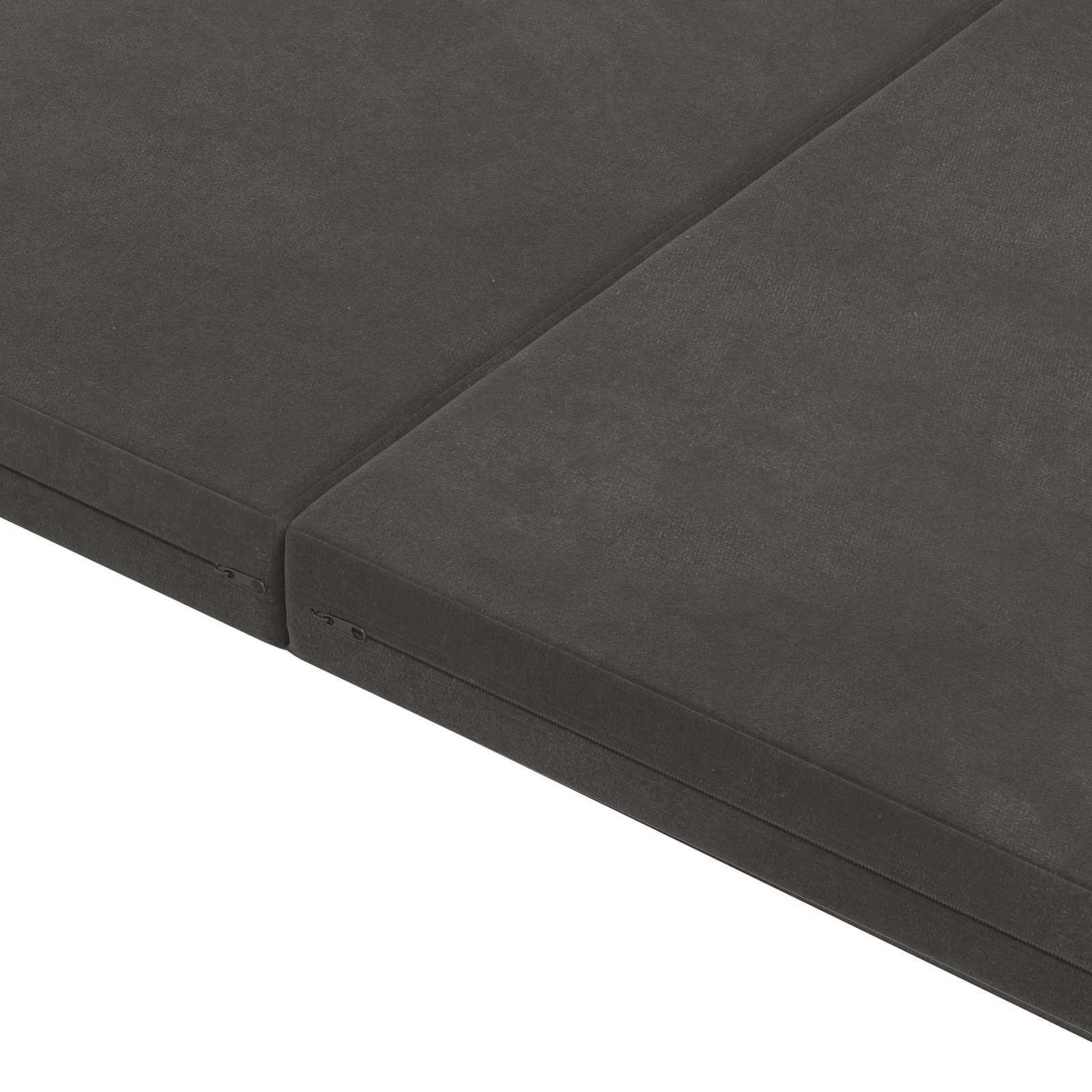 Klappsofa Bett 140 x 67 x 45 cm Dunkelgrau