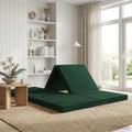 Klappsofa Bett 140 x 67 x 45 cm Dunkelgrün